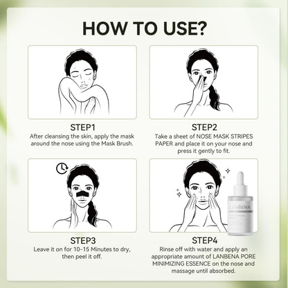 Lanbena Nose Pore Strips