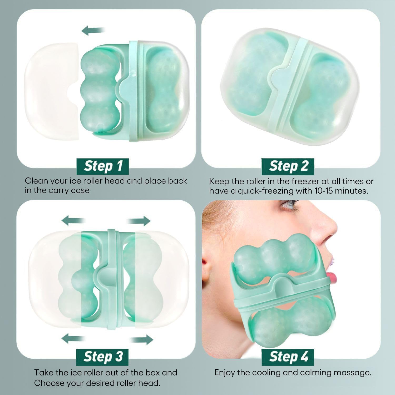 2 in 1 Ice Roller